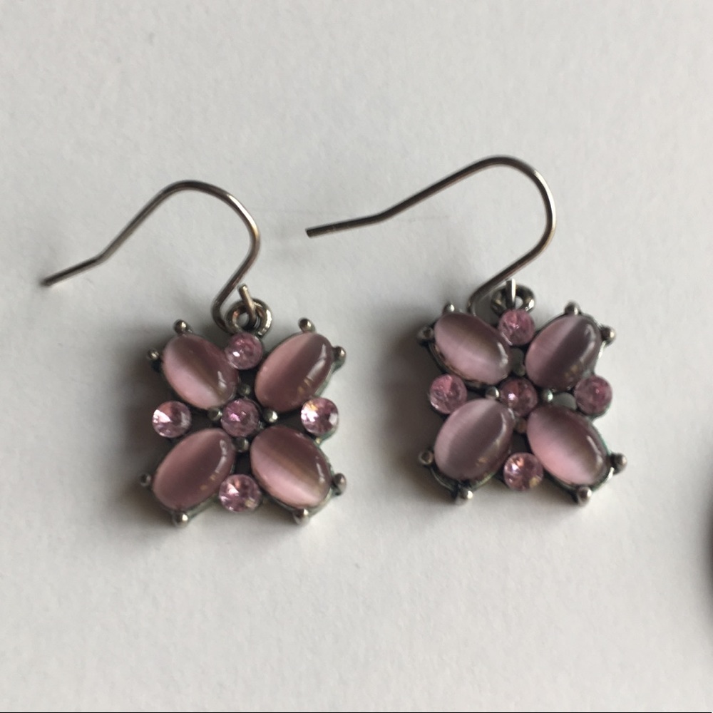 American Eagle pink earrings